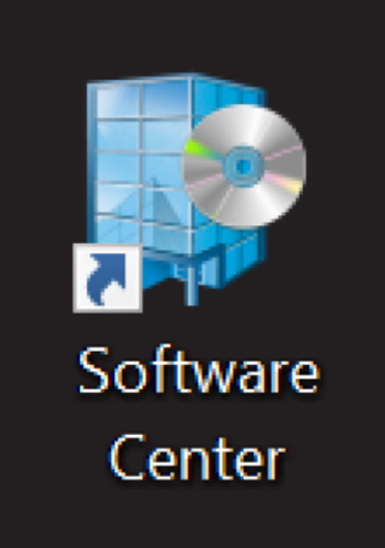Software Center icon on desktop